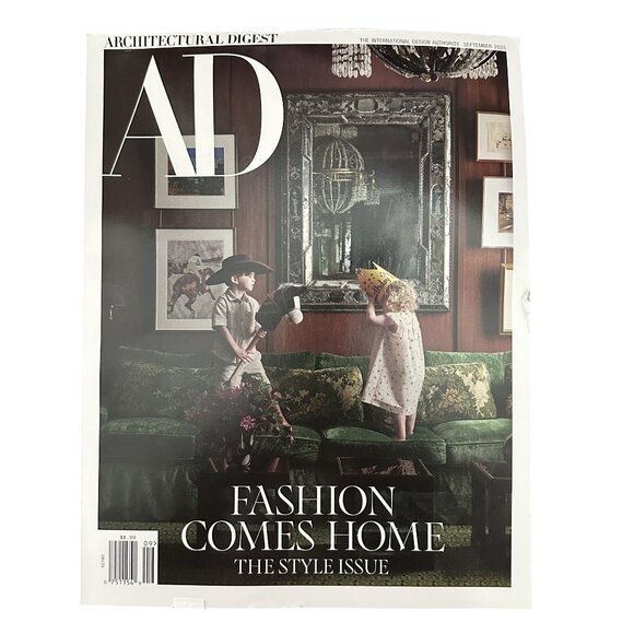 Architectural Digest Magazine September 2025 The Style Issue Fashion Comes Home - Picture 1 of 1